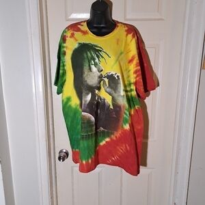 Bay Island graphic Tie-dye T-shirt size 2X